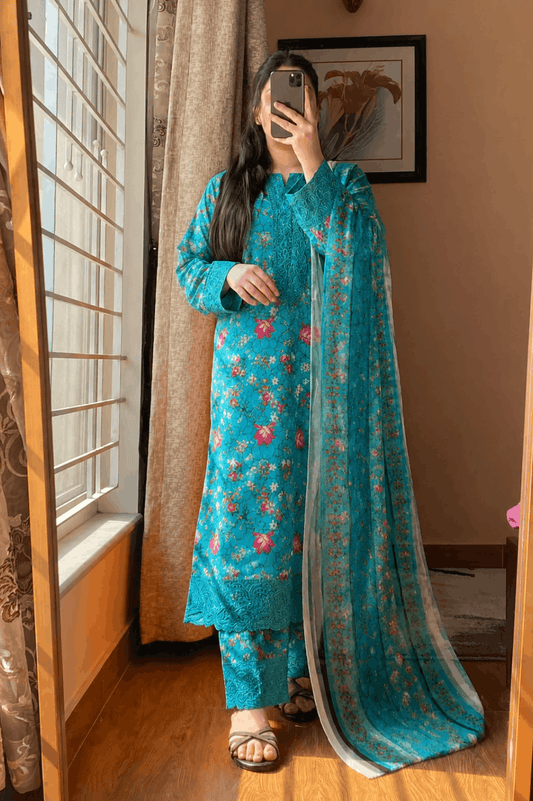 Faiza Saqlain - zubiya- 3PC