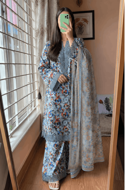 BATIK -Gull e Rukh - 3PC