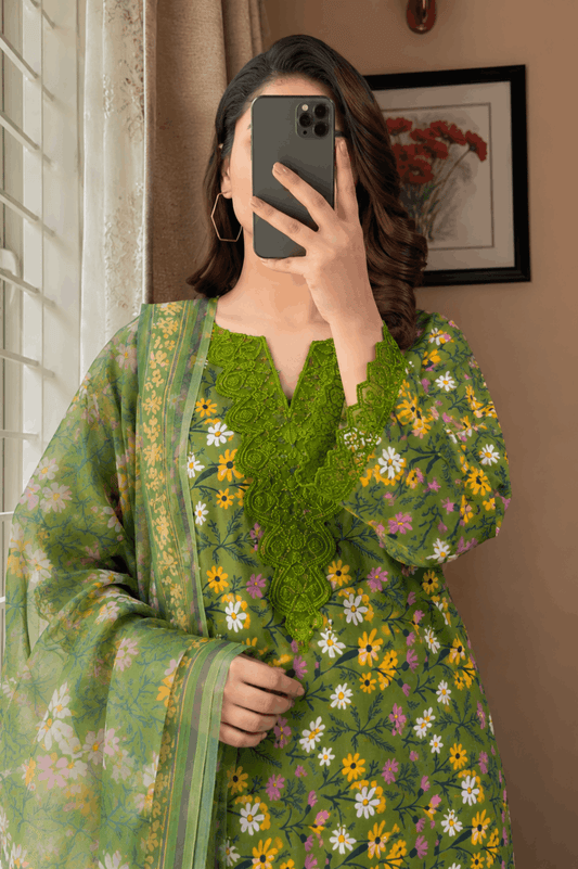 Lime Light  - Zarmeena-3pc